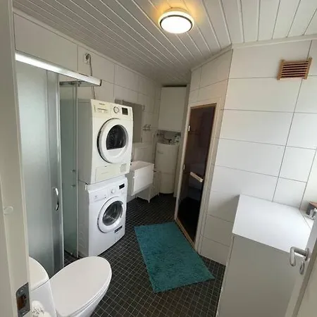 شقة Moderne Med Badstue Og Havutsikt Kleppstad