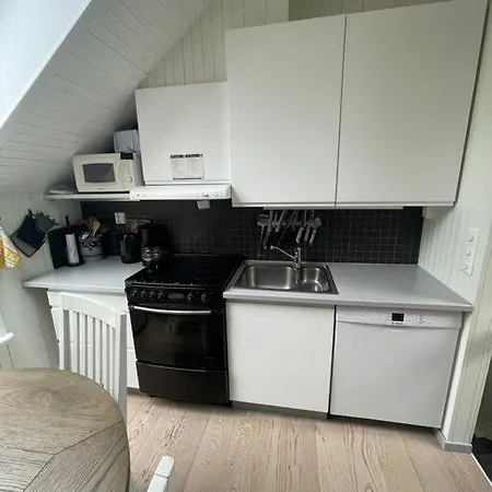 Lejlighed Moderne Med Badstue Og Havutsikt
